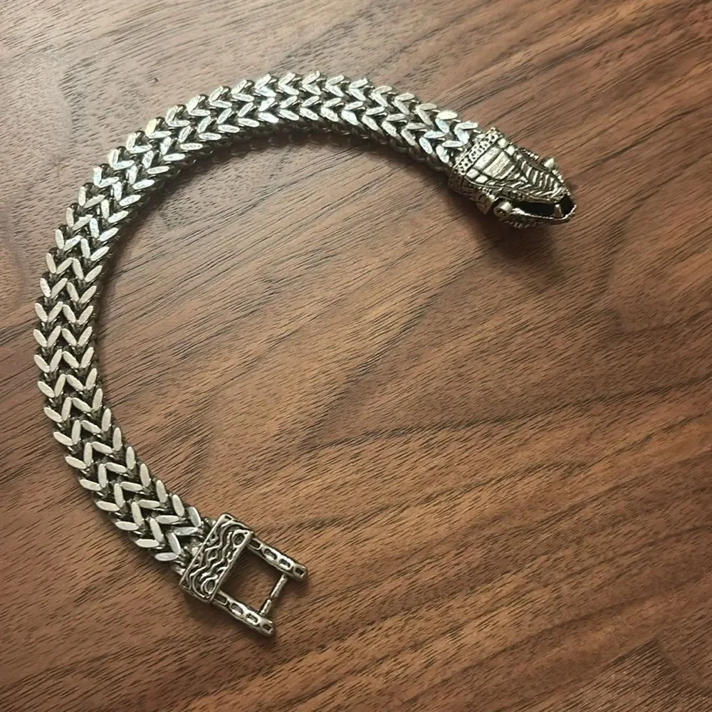 Stainless Steel Animal Snake Bracelet